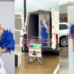 (video)-¡miss-estonia-llego-como-una-“barbie”-en-caja-a-la-sede-del-miss-universo!