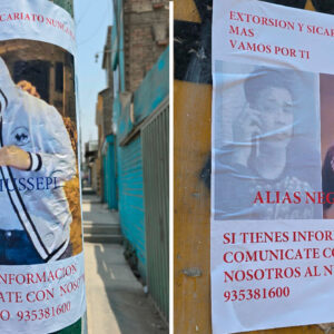 aparecen-afiches-con-rostros-de-presuntos-extorsionadores-en-postes-de-sjl:-“sicariato-nunca-mas”