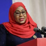 el-presidente-de-tanzania,-hassan,-juro-su-cargo-tras-una-letal-violencia-electoral