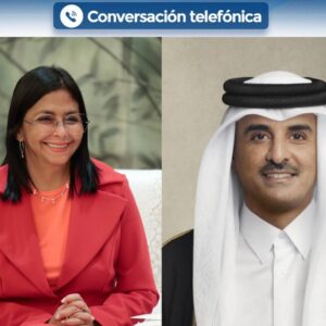delcy-rodriguez-expresa-solidaridad-con-qatar-tras-los-ataques-misilisticos-de-iran