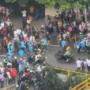 motociclistas-y-peatones-se-enfrentaron-con-la-minga-indigena-en-medellin-para-reabrir-el-paso-vehicular-en-el-sector-de-la-alpujarra.