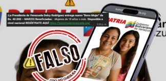 Regresa el falso Bono Mujer: cadena viral usada para robar datos usa figura de Delcy Rodríguez regresa-el-falso-bono-mujer:-cadena-viral-usada-para-robar-datos-usa-figura-de-delcy-rodriguez