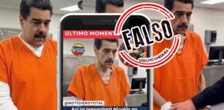 Imagen de Maduro esquelético en la cárcel es una edición de una anterior generada con IA imagen-de-maduro-esqueletico-en-la-carcel-es-una-edicion-de-una-anterior-generada-con-ia