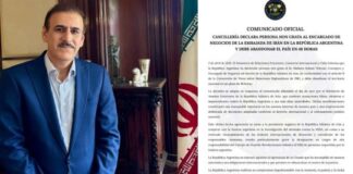 Enviado iraní expulsado dice que decisión no beneficia a Argentina enviado-irani-expulsado-dice-que-decision-no-beneficia-a-argentina