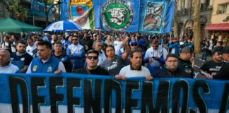Sindicatos se manifiestan en Buenos Aires contra Milei antes de las celebraciones del Día del Trabajo sindicatos-se-manifiestan-en-buenos-aires-contra-milei-antes-de-las-celebraciones-del-dia-del-trabajo