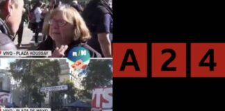 Movilero de A24 le faltó el respeto a una docente en la Marcha Universitaria y fue humillado en vivo movilero-de-a24-le-falto-el-respeto-a-una-docente-en-la-marcha-universitaria-y-fue-humillado-en-vivo