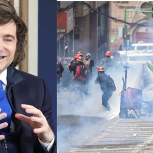 denuncia:-milei-envia-armas-a-bolivia-para-reprimir-protestas-y-sostener-al-presidente