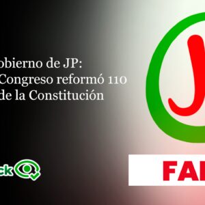 ¿el-actual-congreso-reformo-110-articulos-de-la-constitucion-de-1993?-es-falso-lo-que-afirma-el-plan-de-gobierno-de-juntos-por-el-peru