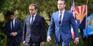Pete Hegseth y Sébastien Lecornu en Normandía para celebrar el 82 aniversario del débarquement pete-hegseth-y-sebastien-lecornu-en-normandia-para-celebrar-el-82-aniversario-del-debarquement