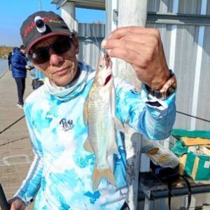 pesca-en-el-guazu:-excelente-momento-para-el-pejerrey-desde-los-muelles-de-zarate