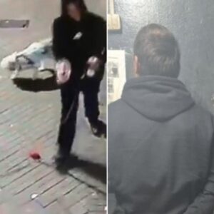 detuvieron-a-un-hombre-por-tirarle-caca-a-un-edificio-de-la-libertad-avanza