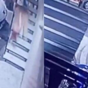impactante-video:-el-momento-en-que-un-hombre-empujo-por-las-escaleras-a-su-pareja-embarazada-en-san-juan