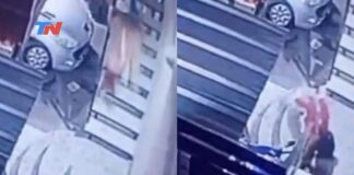 Impactante video: el momento en que un hombre empujó por las escaleras a su pareja embarazada en San Juan impactante-video:-el-momento-en-que-un-hombre-empujo-por-las-escaleras-a-su-pareja-embarazada-en-san-juan