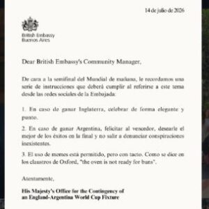 la-embajada-britanica-calma-en-broma-las-tensiones-entre-argentina-e-inglaterra