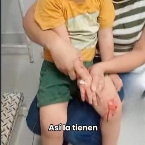 karai-denuncio-mala-atencion-en-el-hospital-de-ips-luque.-le-encontre-a-mi-hijo-ensangrentado
