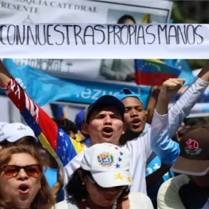 los-venezolanos-marcharon-para-exigir-elecciones-libres