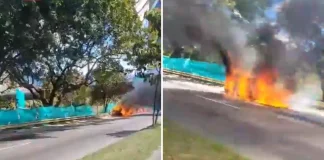 Vídeo | El incendio de un vehículo en la avenida Regional de Medellín provocó pánico en los conductores de la capital de Antioquia. video-|-el-incendio-de-un-vehiculo-en-la-avenida-regional-de-medellin-provoco-panico-en-los-conductores-de-la-capital-de-antioquia.