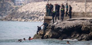 España: más de 1.500 personas están llegando desde Marruecos a Ceuta en estos últimos días, anunciando las autoridades regionales, lo que provoca una urgencia humanitaria absoluta espana:-mas-de-1.500-personas-estan-llegando-desde-marruecos-a-ceuta-en-estos-ultimos-dias,-anunciando-las-autoridades-regionales,-lo-que-provoca-una-urgencia-humanitaria-absoluta