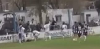 Video: futbolista argentino chocó la cabeza contra un muro en pleno partido y está en terapia intensiva video:-futbolista-argentino-choco-la-cabeza-contra-un-muro-en-pleno-partido-y-esta-en-terapia-intensiva