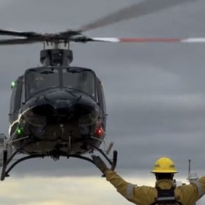 la-foto-que-envio-uno-de-los-tripulantes-del-helicoptero-en-san-juan-antes-del-accidente-mortal