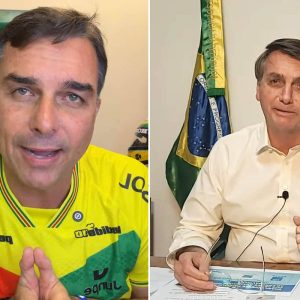 flavio-bolsonaro-emula-o-pai-e-acena-para-a-base-em-meio-a-isolamento