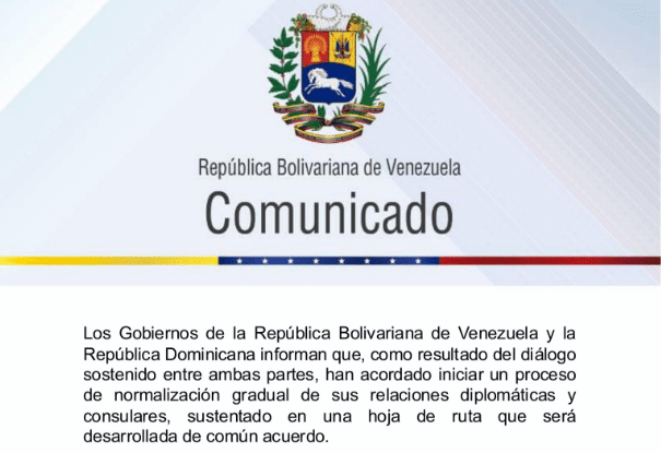 venezuela-y-republica-dominicana-inician-normalizacion-de-relaciones