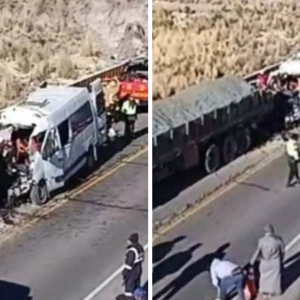 choque-fatal-en-cusco:-9-muertos-y-seis-heridos-deja-colision-entre-minivan-y-camion-en-espinar