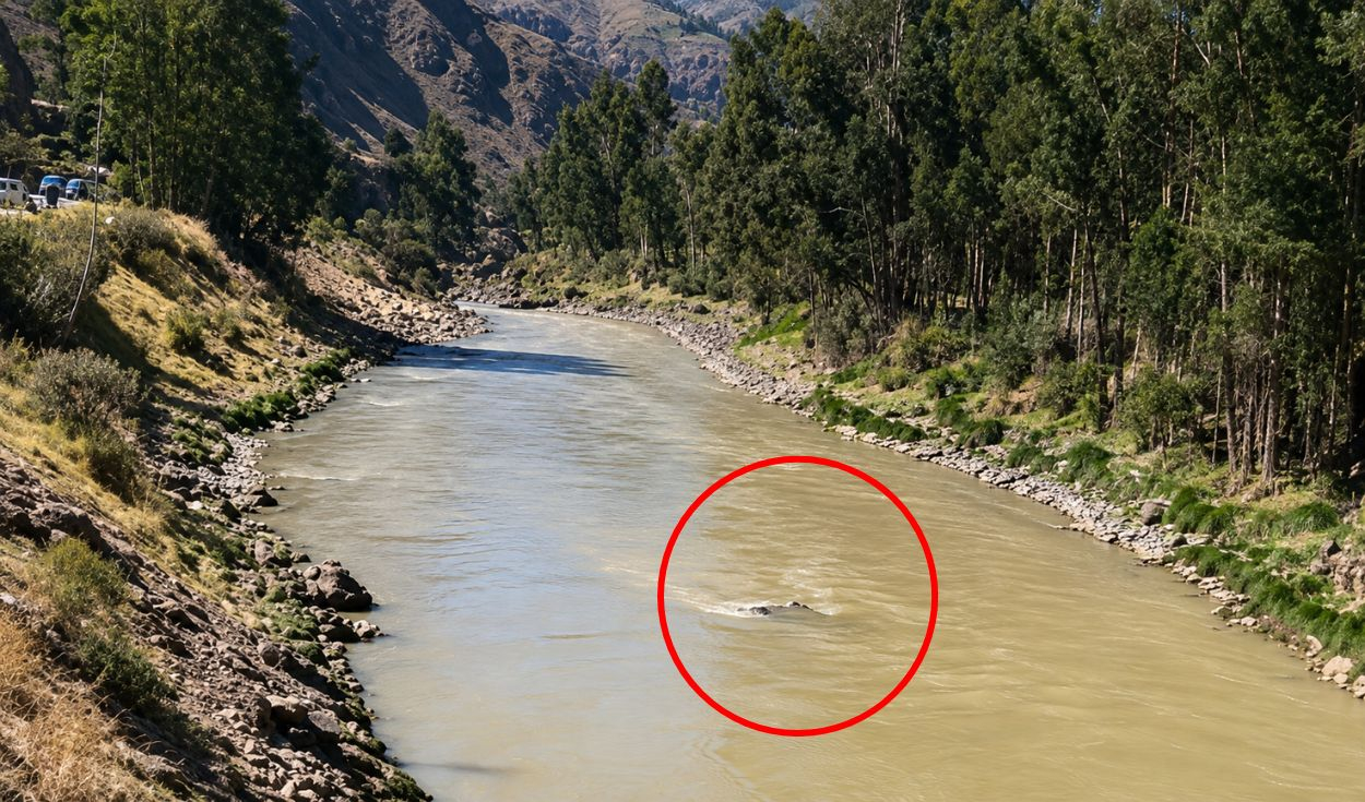 junin:-tres-personas-mueren-tras-despiste-de-auto-que-cayo-al-rio-mantaro-en-la-carretera-central
