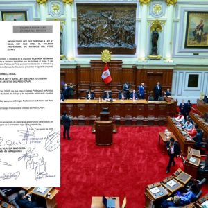 congreso:-presentan-proyecto-de-ley-para-derogar-la-creacion-del-colegio-profesional-de-artistas-del-peru