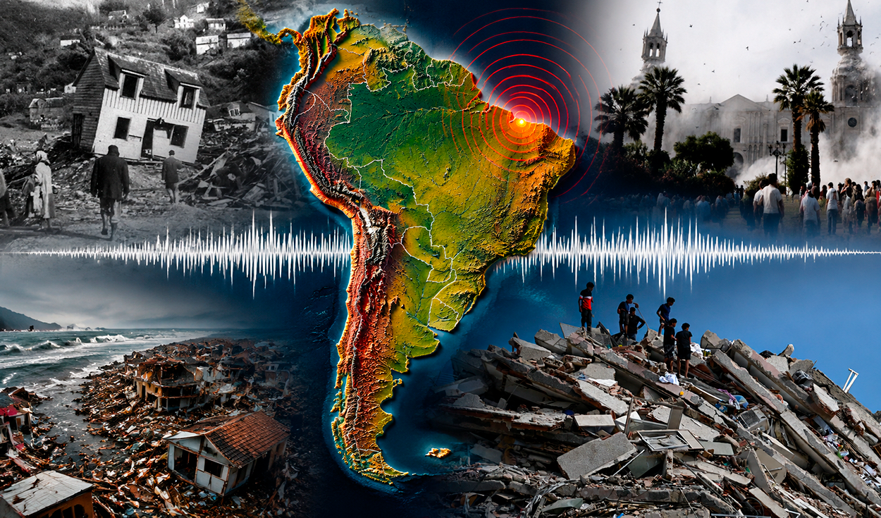 los-terremotos-mas-potentes-registrados-en-cada-pais-de-sudamerica-en-el-ultimo-siglo:-la-lista-incluye-un-doblete-sismico,-el-mayor-terremoto-instrumental-y-el-sismo-mas-energetico