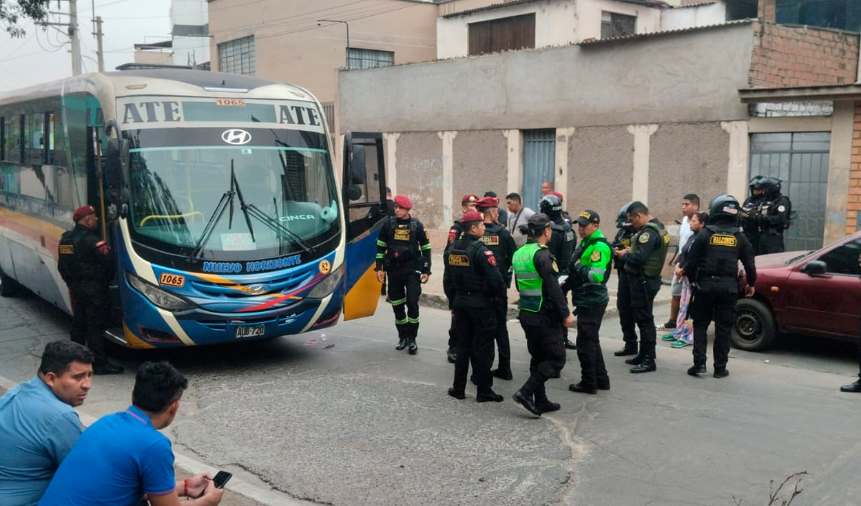 balean-a-chofer-de-empresa-nuevo-horizonte-en-ate:-transportistas-habian-denunciado-extorsiones-previas