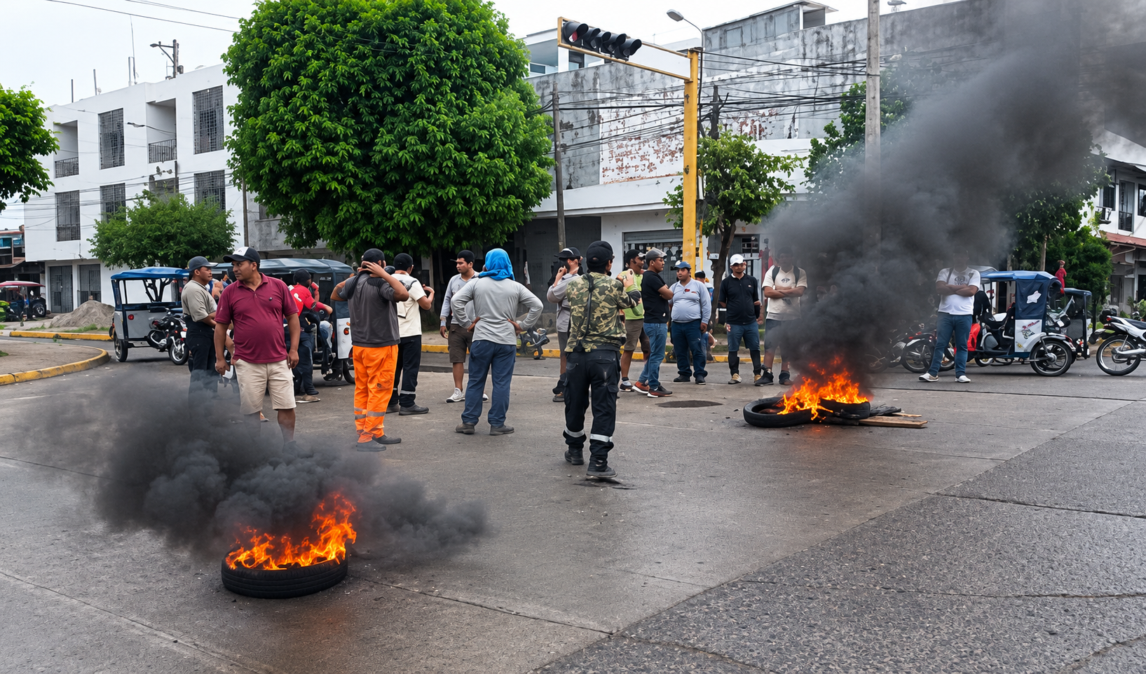 paros-y-bloqueos-contra-el-alza-de-precios-del-combustible-golpean-ucayali,-loreto,-arequipa-y-tacna