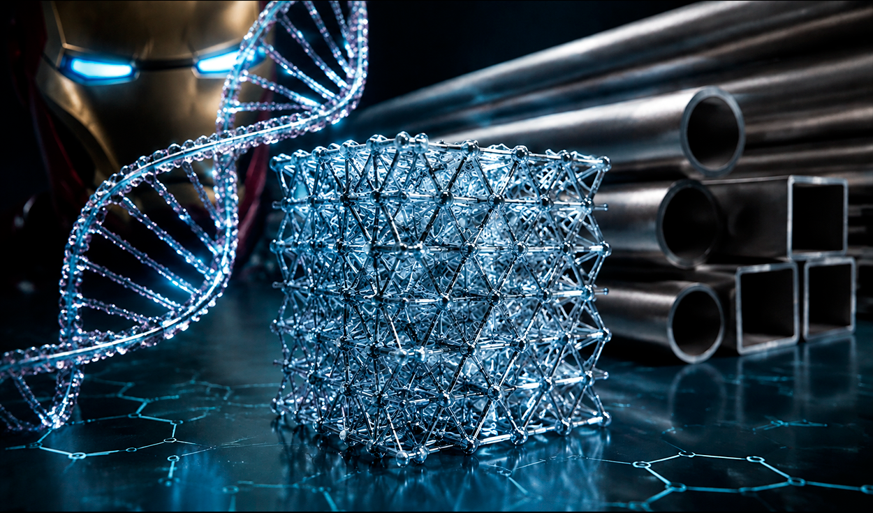 cientificos-crean-un-material-con-adn-y-vidrio-que-supera-al-acero-en-resistencia-y-ligereza:-inspirado-en-iron-man-de-marvel