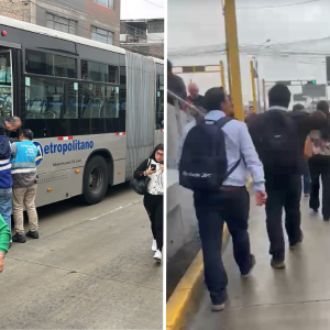 usuarios-del-metropolitano-reportan-demoras-y-largas-filas-por-bus-malogrado-en-estacion-parque-del-trabajo