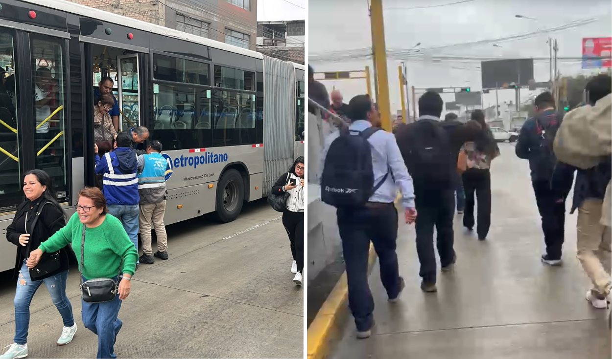 usuarios-del-metropolitano-reportan-demoras-y-largas-filas-por-bus-malogrado-en-estacion-parque-del-trabajo