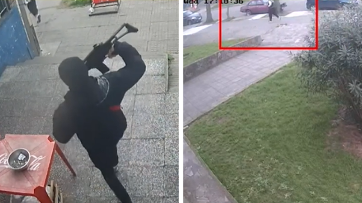 delincuentes-asaltaron-un-comercio-en-capurro-a-plena-luz-del-dia-con-un-fusil-de-asalto:-escaparon-en-un-taxi