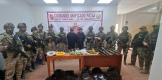 Fuerzas Armadas incautan arsenal de guerra y capturan a dos personas en Pataz fuerzas-armadas-incautan-arsenal-de-guerra-y-capturan-a-dos-personas-en-pataz