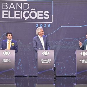 augusto-cury,-renan-santos-e-ronaldo-caiado-criticam-ausencia-de-lula-no-debate-presidencial