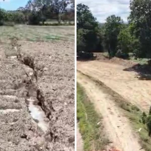 alerta-en-el-norte-del-valle-del-cauca:-video-revela-graves-grietas-en-el-dique-clave-que-frena-inundaciones-en-roldanillo-tras-el-terremoto-de-7,4