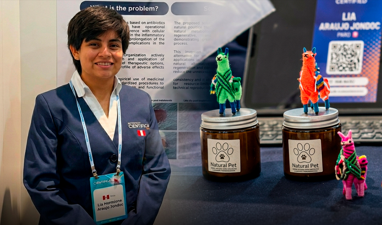 veterinaria-peruana-de-24-anos-gano-medalla-de-oro-en-corea-del-sur-y-creo-una-novedosa-formula-cicatrizante-con-plantas-naturales-para-mascotas.