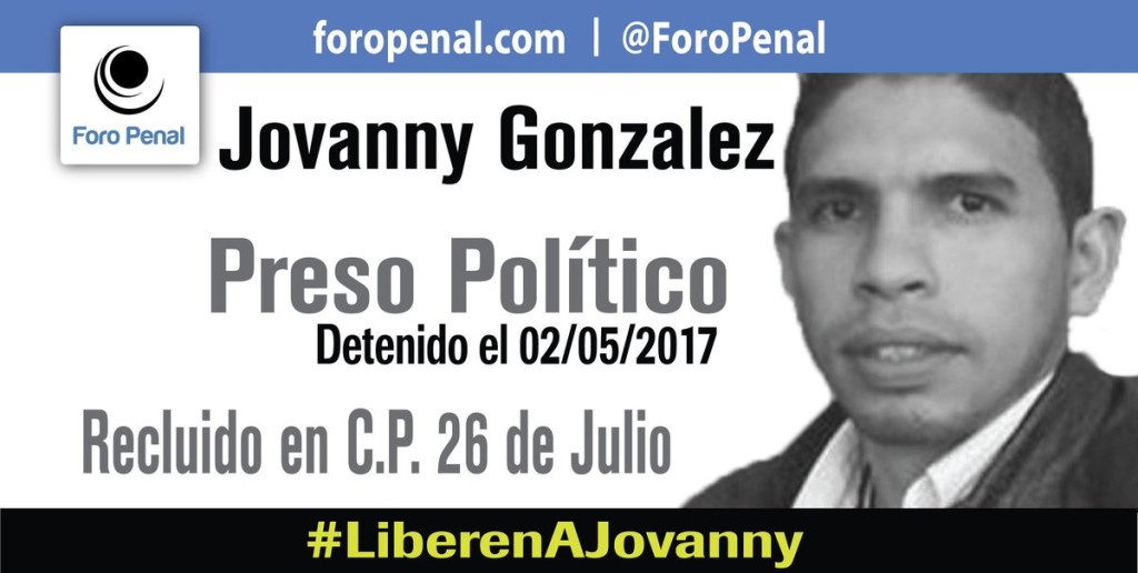 denuncian-muerte-de-ex-preso-politico-jovanny-gonzalez-sin-haber-gozado-libertad-plena